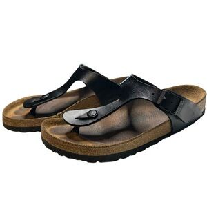 BIRKENSTOCK | Women’s Gizeh Sandal - Black - Sz 36 (230)
